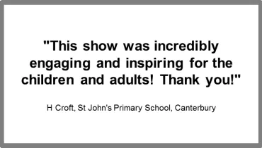 Kids in Space review from St John's primary school Canterbury
